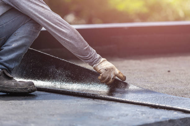 Professional Waterproofing technician working in Goldvein, VA